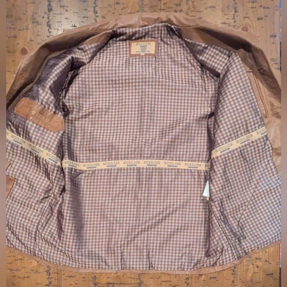 Nickelson XL Leather Jacket